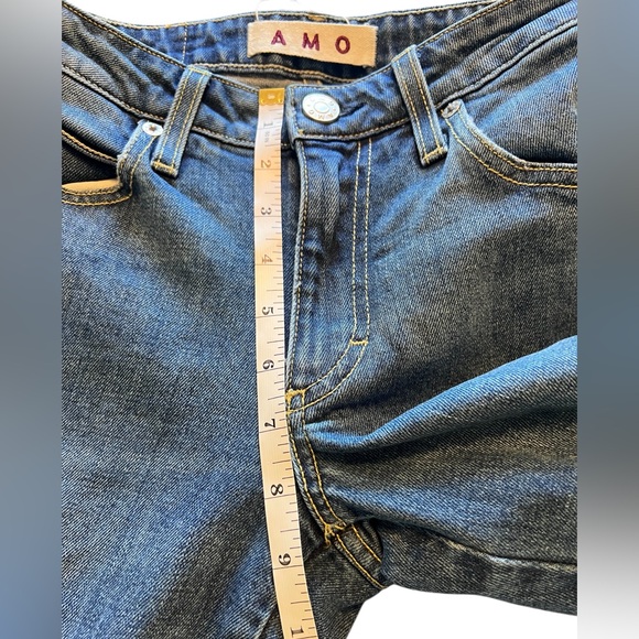 Amo Twist Dk‎ Vintage Mid Rise Ankle Jeans - Picture 7 of 10